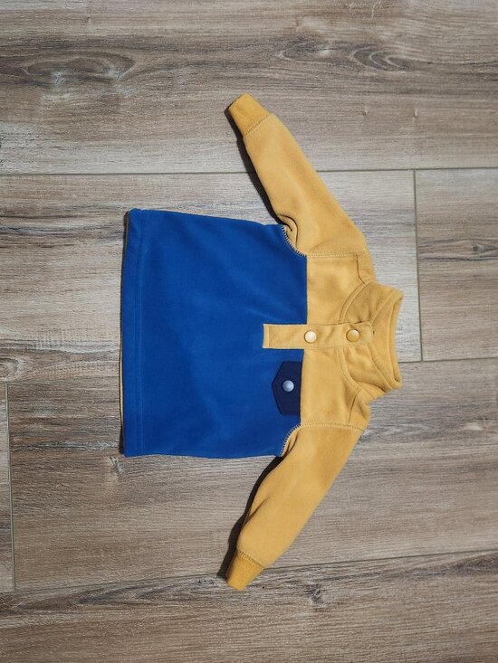 Carter's Baby Boy Jackets 6M - Hooded, Fleece, Button, Sleeves, Sleeveless - Picture 4 of 15